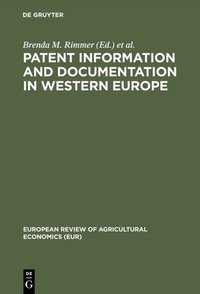 Abbildung von: Patent information and documentation in Western Europe - De Gruyter Saur