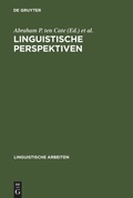Cover: Linguistische Perspektiven - De Gruyter