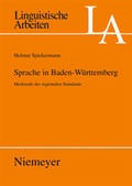 Cover: Sprache in Baden-W&uuml;rttemberg - De Gruyter