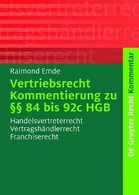 Abbildung von: Vertriebsrecht - De Gruyter