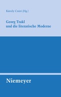 Cover: Georg Trakl und die literarische Moderne - De Gruyter
