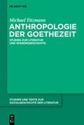 Cover: Anthropologie der Goethezeit - De Gruyter