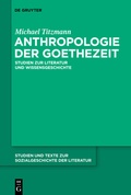 Cover: Anthropologie der Goethezeit - De Gruyter