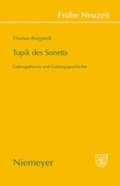 Cover: Topik des Sonetts - De Gruyter