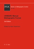 Cover: UNIMARC Manual - De Gruyter Saur