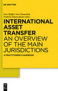 Enlarge image Cover: International Asset Transfer - De Gruyter