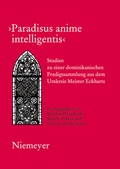 Cover: Paradisus anime intelligentis - De Gruyter