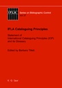 Cover: IFLA Cataloguing Principles - De Gruyter