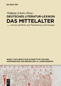 Cover: Das geistliche Schrifttum von den Anf&auml;ngen bis zum Beginn des 14. Jahrhunderts - De Gruyter