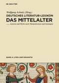 Cover: Lyrik (Minnesang - Sangspruch - Meistergesang) und Dramatik - De Gruyter