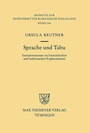 Cover: Sprache und Tabu - De Gruyter