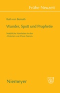 Cover: Wunder, Spott und Prophetie - De Gruyter