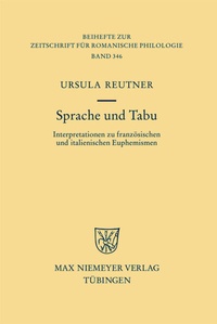 Abbildung von: Sprache und Tabu - De Gruyter