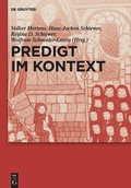 Cover: Predigt im Kontext - De Gruyter