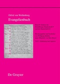 Cover: Edition der Heidelberger Handschrift P (Codex Pal. Lat. 52) und der Handschrift D (Codex Discissus: Bonn, Berlin/Krakau, Wolfenb&uuml;ttel) - De Gruyter