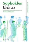 Cover: Elektra - De Gruyter