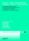 Cover: Sprache - Kultur - Kommunikation / Language - Culture - Communication - De Gruyter Mouton