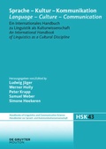 Cover: Sprache - Kultur - Kommunikation / Language - Culture - Communication - De Gruyter Mouton