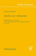 Cover: Libretti vom 'Mittelalter' - De Gruyter