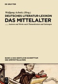 Cover: Das geistliche Schrifttum des Sp&auml;tmittelalters - De Gruyter