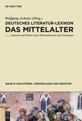 Cover: Nachtr&auml;ge, Chronologie und Register - De Gruyter