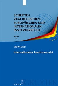Abbildung von: Internationales Insolvenzrecht - De Gruyter