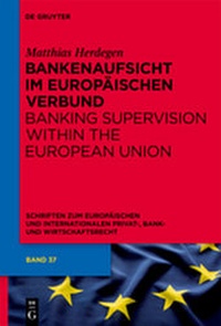 Abbildung von: Bankenaufsicht im Europäischen Verbund - De Gruyter