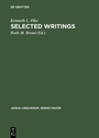 Cover: Selected Writings - De Gruyter Mouton