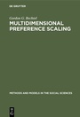 Cover: Multidimensional preference scaling - De Gruyter Mouton
