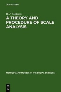 Enlarge image Cover: A Theory and Procedure of Scale Analysis - De Gruyter Mouton