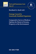 Cover: Damage Caused by Genetically Modified Organisms - De Gruyter