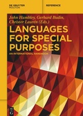 Cover: Languages for Special Purposes - De Gruyter Mouton