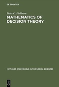 Cover: Mathematics of Decision Theory - De Gruyter Mouton