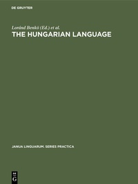 Enlarge image Cover: The Hungarian Language - De Gruyter Mouton
