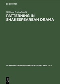 Cover: Patterning in Shakespearean Drama - De Gruyter Mouton