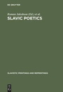 Cover: Slavic Poetics - De Gruyter Mouton