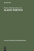 Cover: Slavic Poetics - De Gruyter Mouton