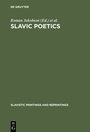 Cover: Slavic Poetics - De Gruyter Mouton
