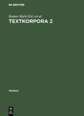 Cover: Phonai: Textkorpora 2 - De Gruyter