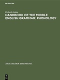 Cover: Handbook of the Middle English Grammar: Phonology - De Gruyter Mouton