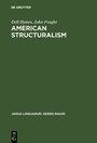 Cover: American Structuralism - De Gruyter Mouton