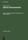 Cover: Gesta Romanorum - De Gruyter