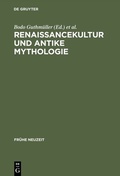Cover: Renaissancekultur und antike Mythologie - De Gruyter
