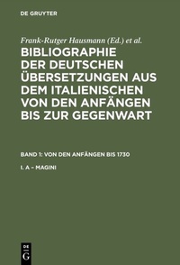 Enlarge image Cover: Von den Anfängen bis 1730 - De Gruyter