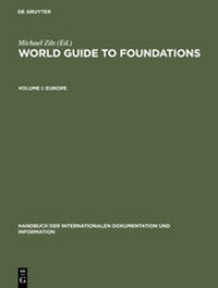 Enlarge image Cover: World Guide to Foundations / Europe - De Gruyter