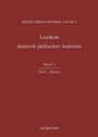 Cover: Lexikon deutsch-jüdischer Autoren / Birk - Braun - De Gruyter