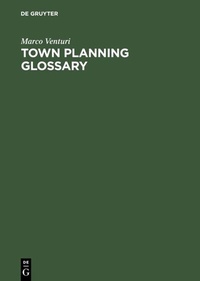Abbildung von: Town Planning Glossary - De Gruyter Saur