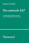 Cover: Das nationale Ich? - De Gruyter