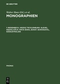 Cover: Monographien / Riesenbeck, Kr. Tecklenburg; Gleuel, Kr. K&ouml;ln; Kriva Bara/Banat; Barossatal/Australien - De Gruyter