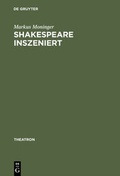 Cover: Shakespeare inszeniert - De Gruyter